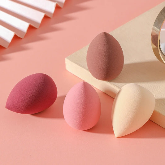 Luxe 4-Delige Beauty Egg Sponzen Set